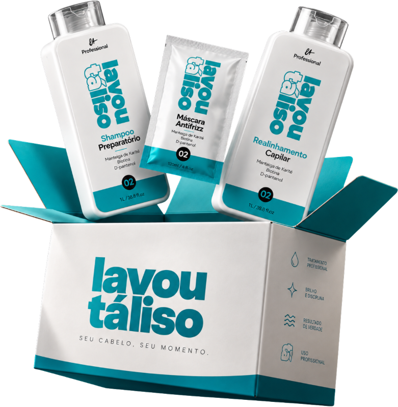 kit Lavou Tá Liso